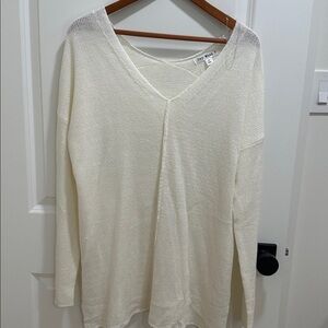 Say What? Cream Knit Sweater